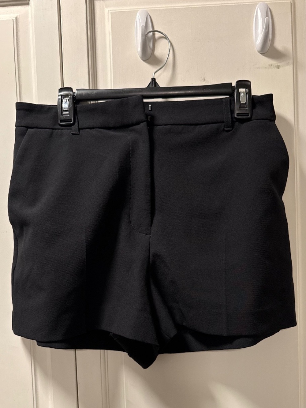 Express Editor Black Tailored Shorts Women’s Size 10 High Rise Stretch Career